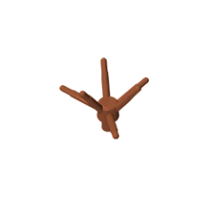 GOBRICKS GDS-1442 Plant Flower Stem with Bar and 6 Stems - YWOBB