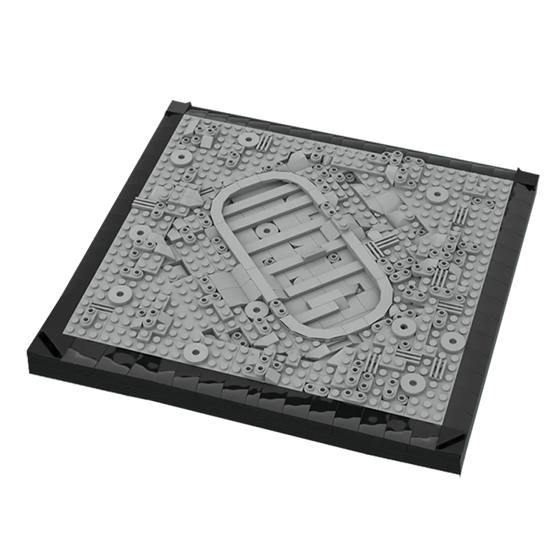 GOBRICKS MOC 134134 Footprint on the Moon - YWOBB