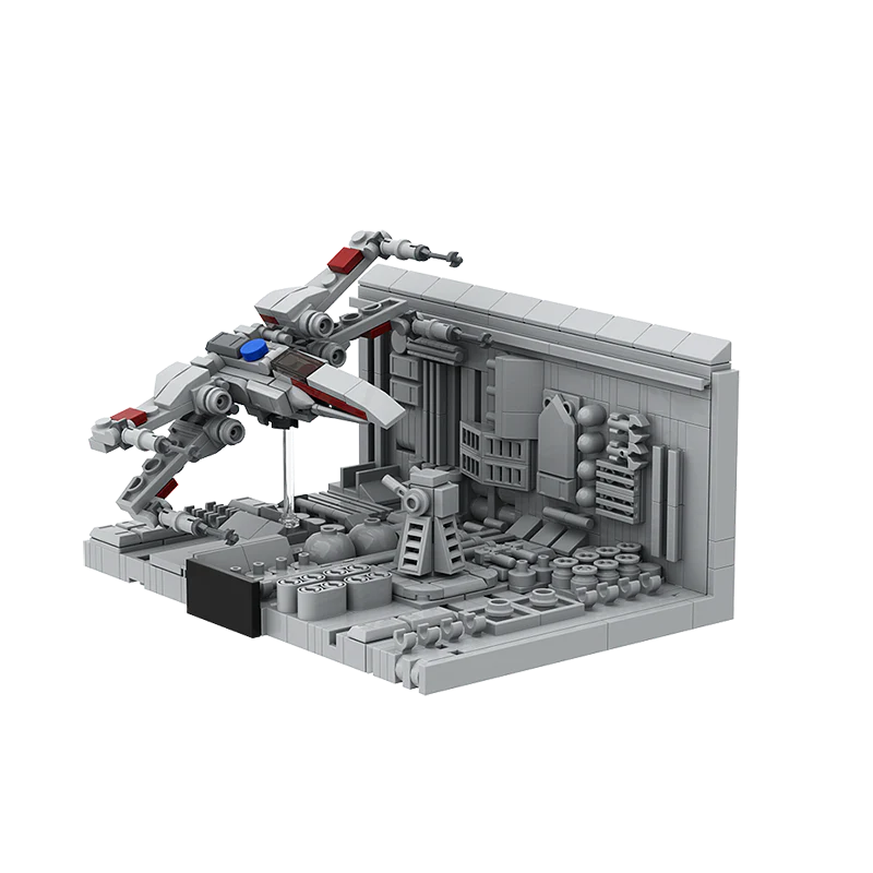 GOBRICKS MOC 138797 Death Star Trench Run - YWOBB