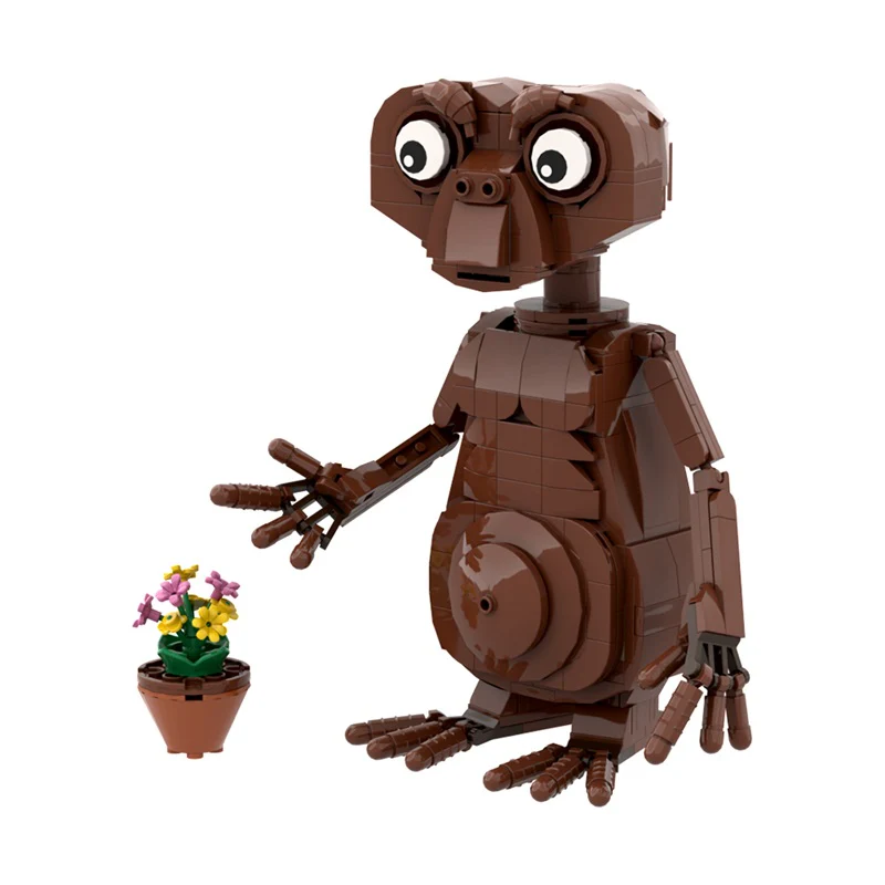 GOBRICKS MOC A1294 ET Alien - YWOBB