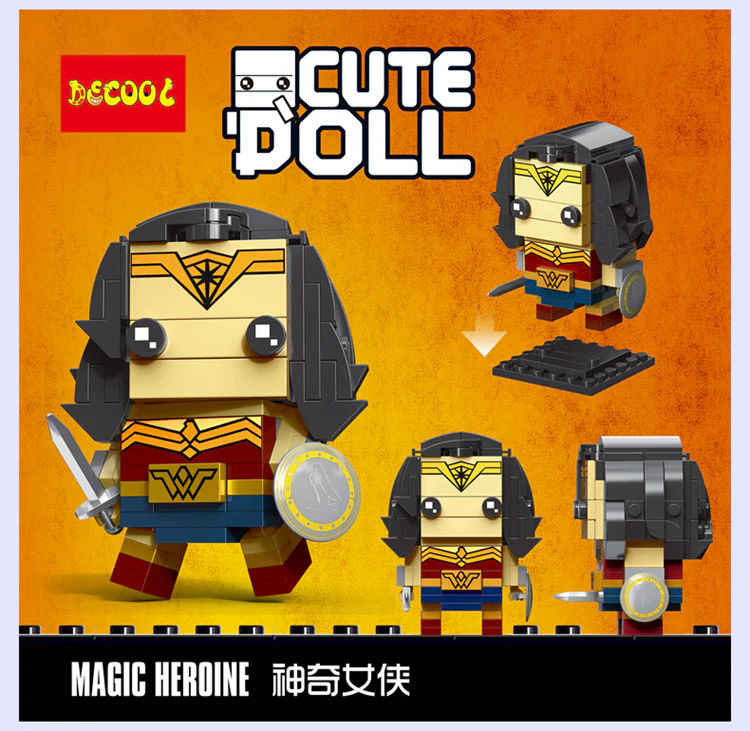 DECOOL 6835-6846 Super Heros - YWOBB
