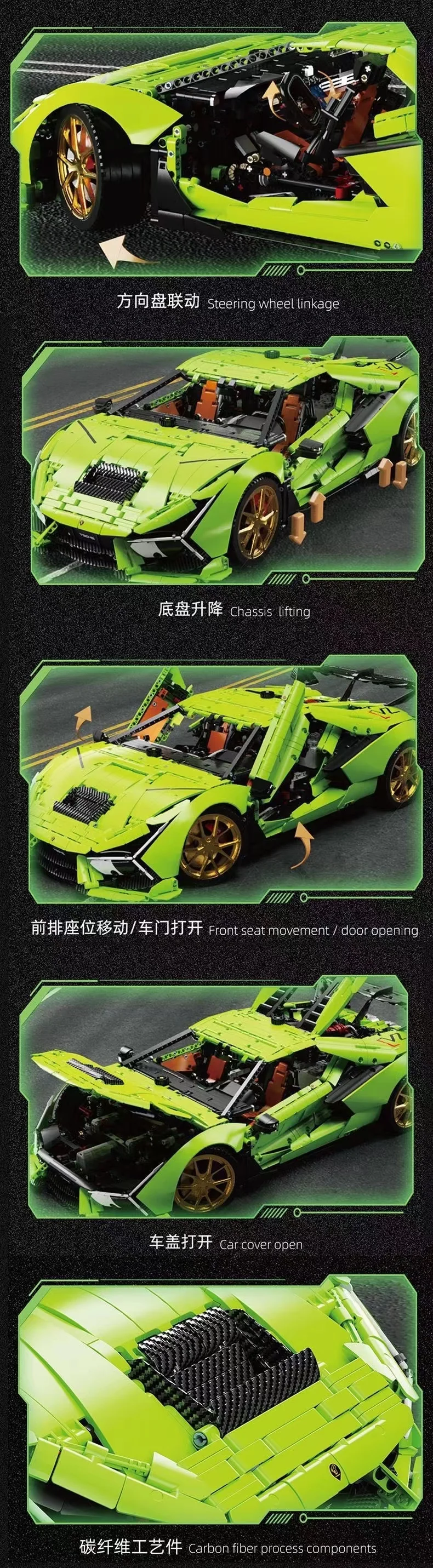 TGL T5046 1:6 Lamborghini Revuelto - YWOBB