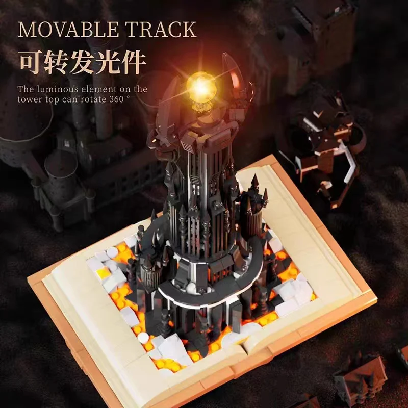 MJ 13018 Fortress of Sauron Magic Book - YWOBB