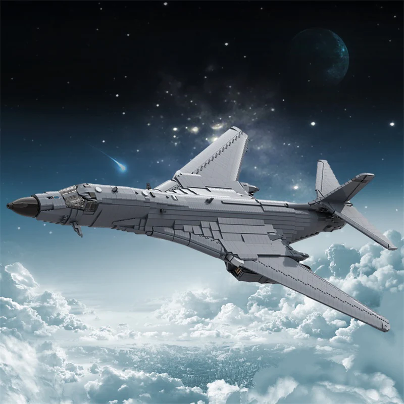 GOBRICKS MOC 163732 Rockwell B-1 Lancer - YWOBB
