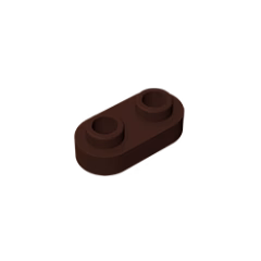 GOBRICKS GDS-1403 Round 1 x 2 with Open Studs - YWOBB