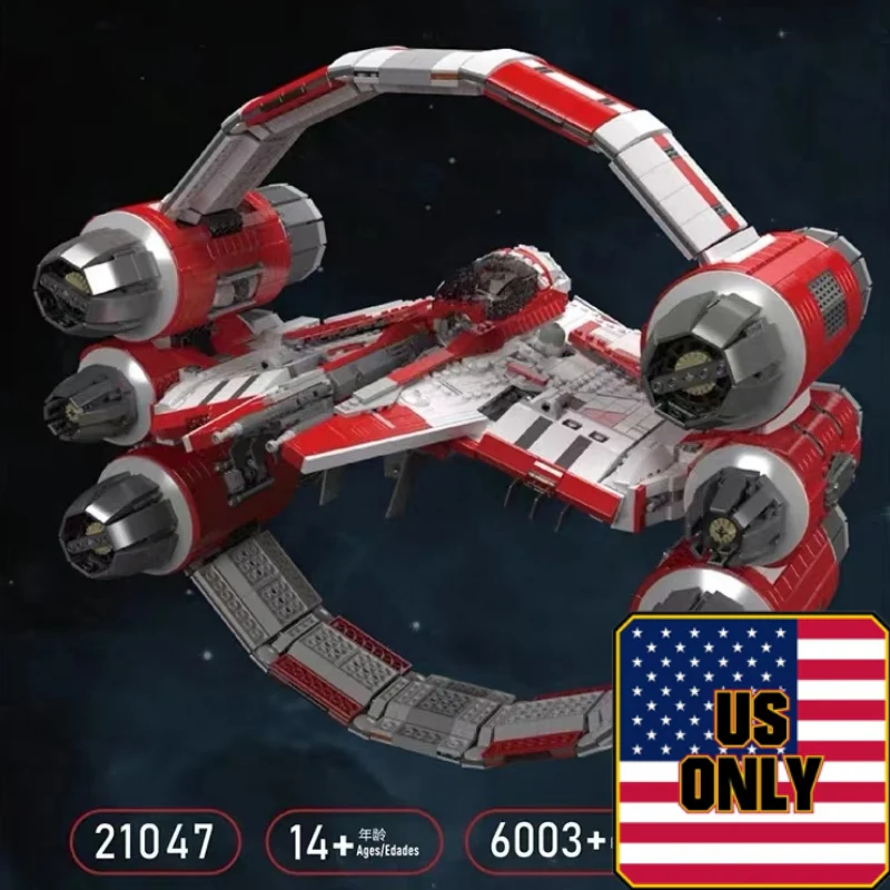 Mould King 21047 Interstellar Ring Fighter OVP US Warehouse Version - YWOBB
