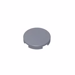 GOBRICKS GDS-611 Round 2 x 2 with Bottom Stud Holder - YWOBB