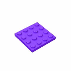 GOBRICKS GDS-519 Plate 4 x 4 - YWOBB