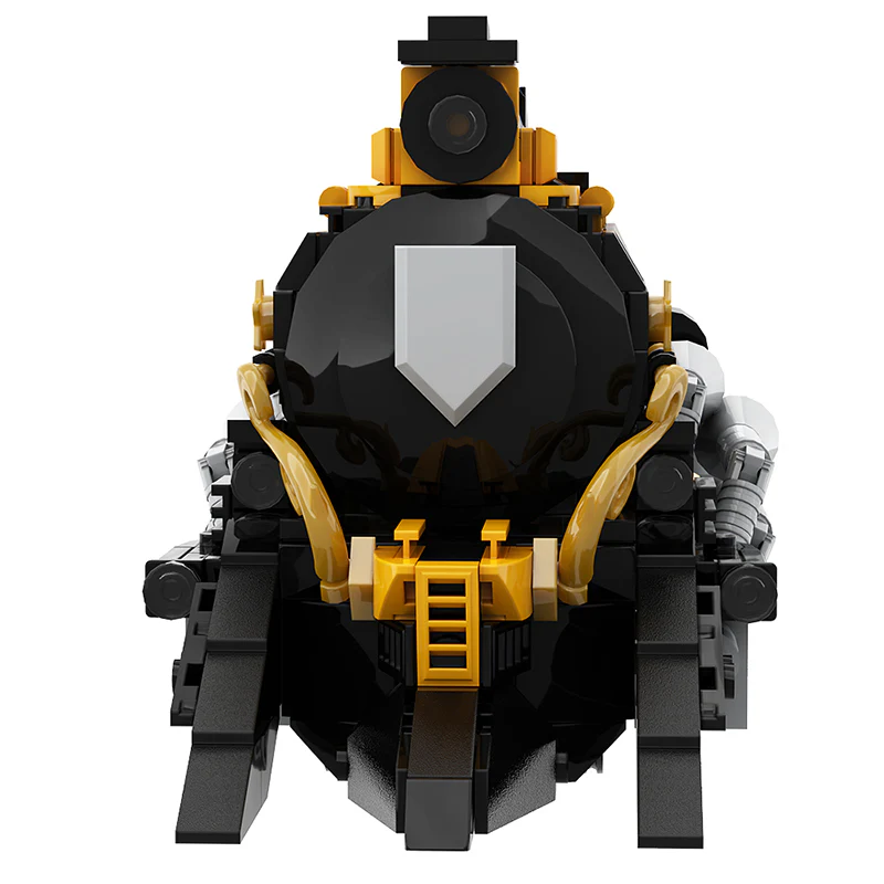 GOBRICKS MOC A0876Y01 Star Railway - Front - YWOBB