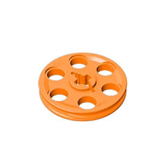 GOBRICKS GDS-1264 Technic Wedge Belt Wheel - YWOBB