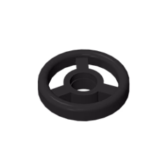 GOBRICKS GDS-1315 Steering Wheel Small, 2 Studs Diameter - YWOBB
