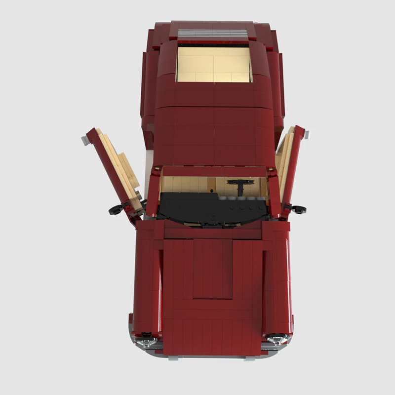 GOBRICKS MOC 26888 Early Porsche 911 - YWOBB