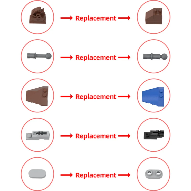 GOBRICKS MOC 174661 Looney Tunes YOSEMITE SAM - YWOBB