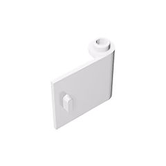 GOBRICKS GDS-1141 Door 1 x 3 x 2 Right - Open Between Top and Bottom Hinge - YWOBB