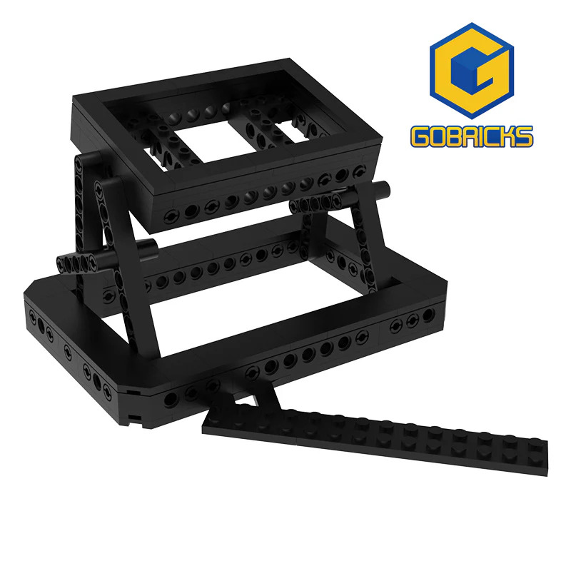 GOBRICKS MOC 110394 Back to the Future Time Machine Custom Stand - YWOBB