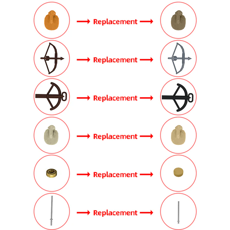 GOBRICKS MOC 157507 The gate of Bricktenstein castle - YWOBB