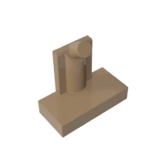 GOBRICKS GDS-1314 Vehicle Steering Stand 1 x 2 - YWOBB