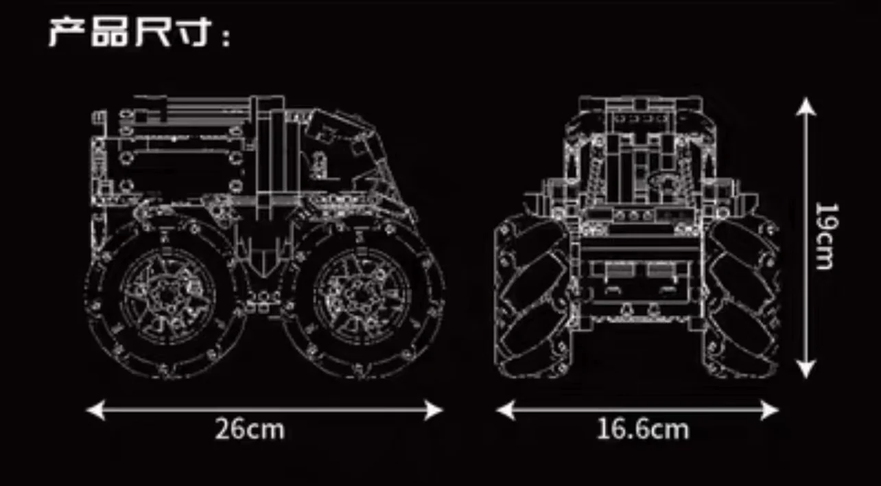 Mould King 20016 All Terrain McWagon OVP EU Warehouse Version - YWOBB