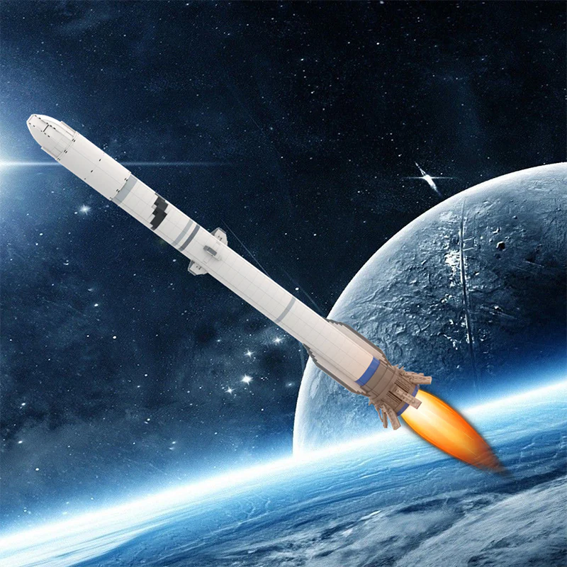 MOC C7461 Blue Origin New Glenn (1:110 Saturn V scale) - YWOBB