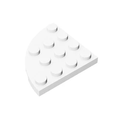 GOBRICKS GDS-569 Round Corner 4 x 4 - YWOBB