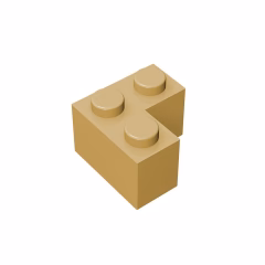 GOBRICKS GDS-572 Brick 2 x 2 Corner - YWOBB