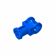 GOBRICKS GDS-931 Axle Connector with Axle Hole - YWOBB