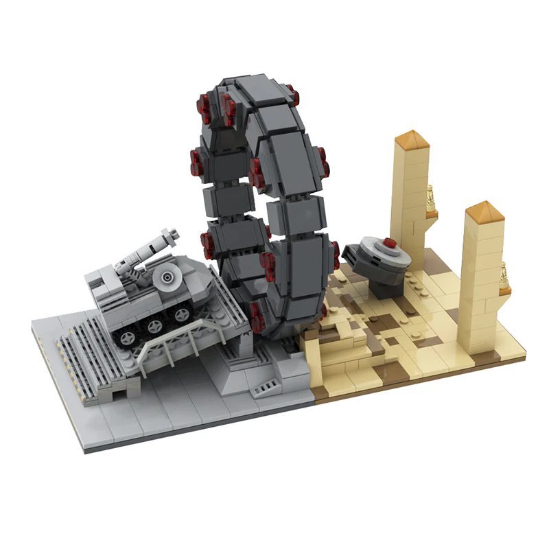 GOBRICKS MOC 27131 Stargate Command - YWOBB
