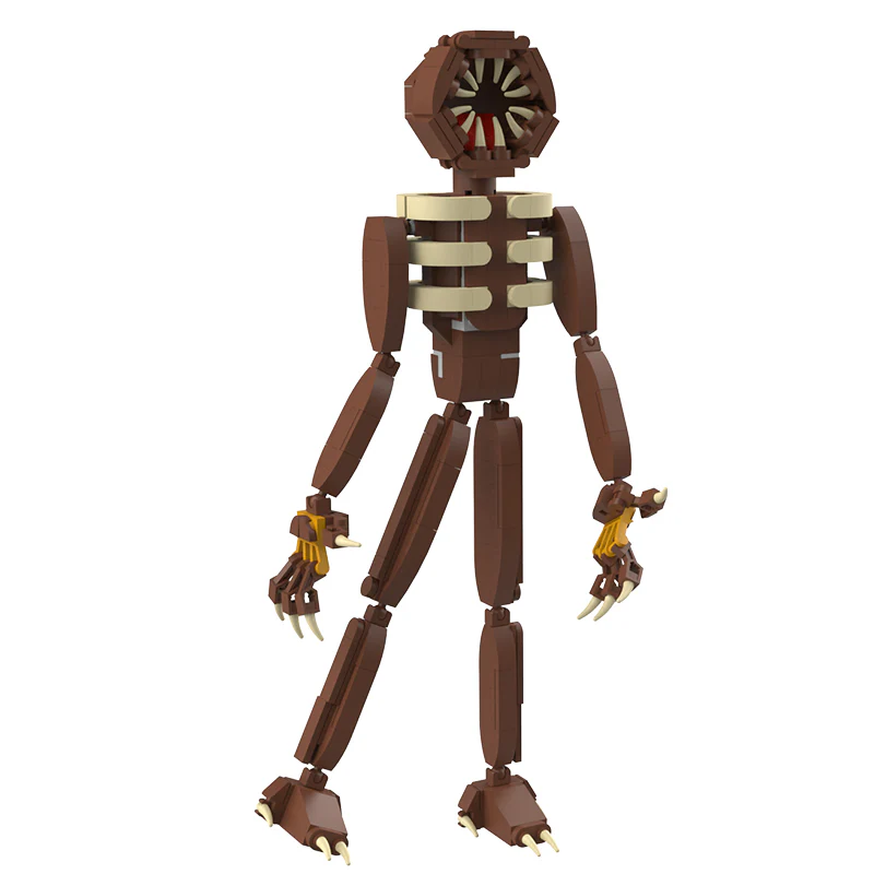 GOBRICKS MOC A0068 Ranbow Friends-brown - YWOBB