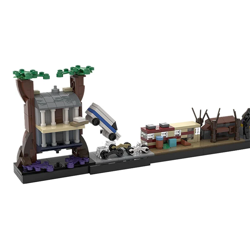 MOC 26283 Stranger Things Skyline Architecture - YWOBB