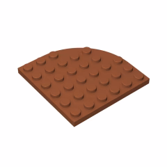 GOBRICKS GDS-701 Round Corner 6 x 6 - YWOBB