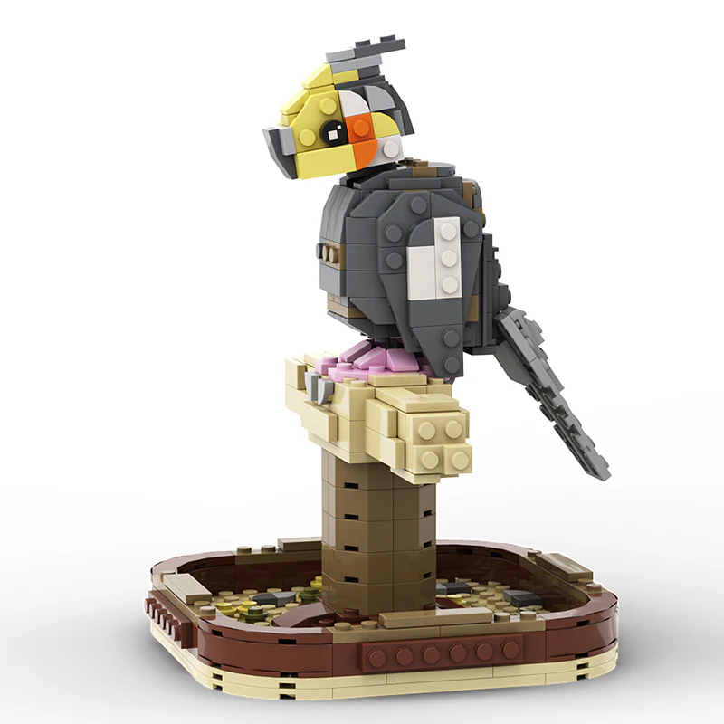 GOBRICKS MOC 124853 Cockatiel - YWOBB