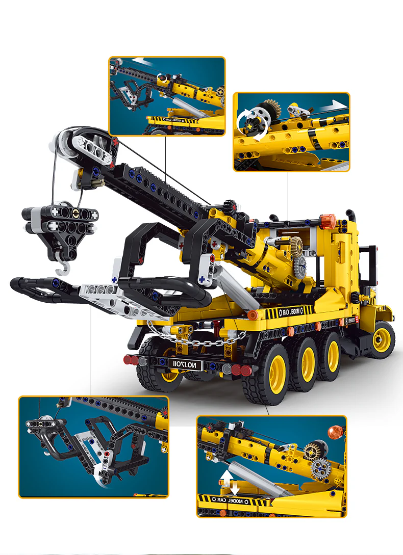 Mould King 17011 Tow Truck - YWOBB