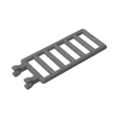 GOBRICKS GDS-988 Bar 7 x 3 with 2 Clips - YWOBB