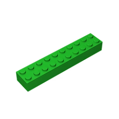 GOBRICKS GDS-545 Brick 2 x 10 - YWOBB