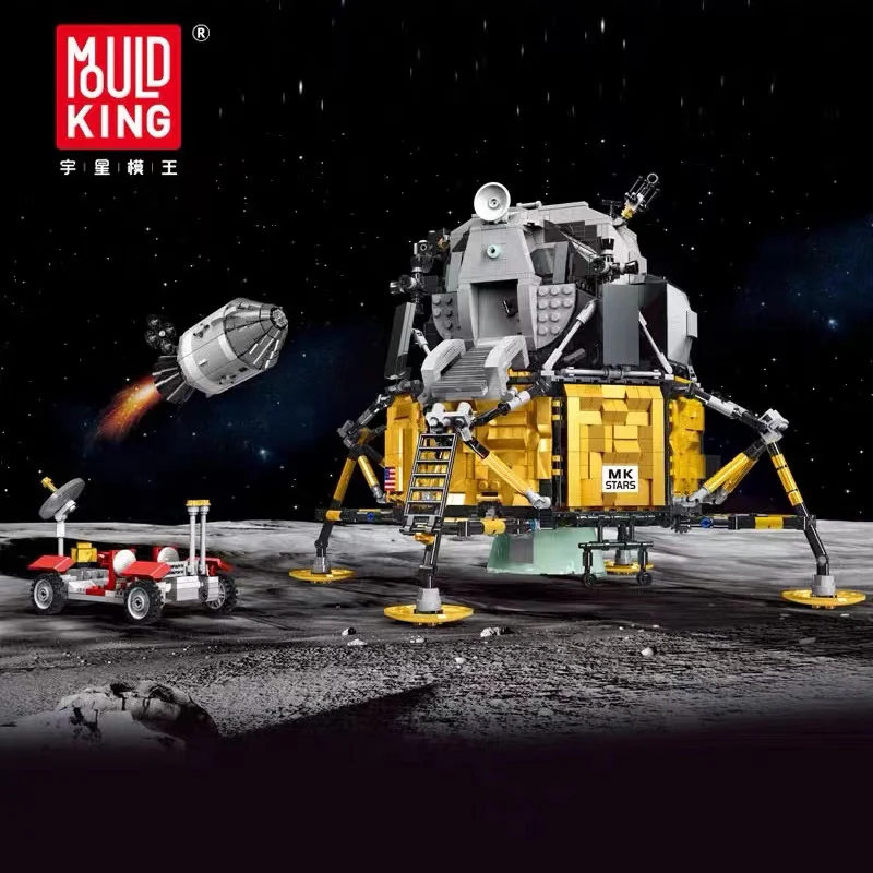 Mould King 21006 Apollo Spacecraft OVP US Warehouse Version - YWOBB