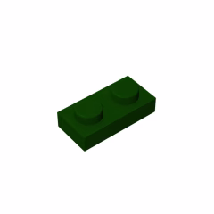 GOBRICKS GDS-502 Plate 1 x 2 - YWOBB