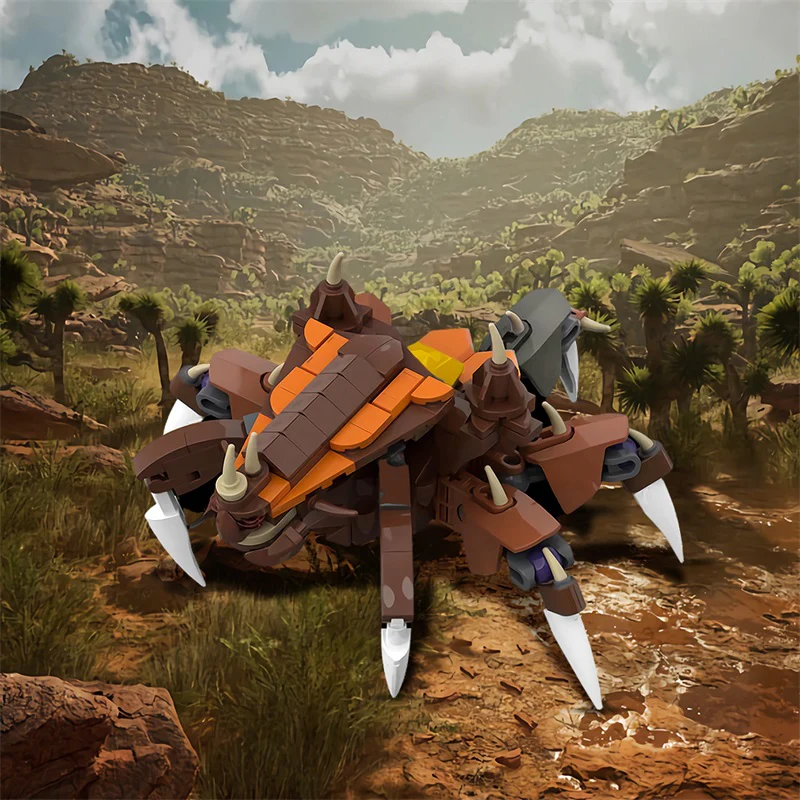 GOBRICKS MOC 162366 Zerg Lurker - YWOBB
