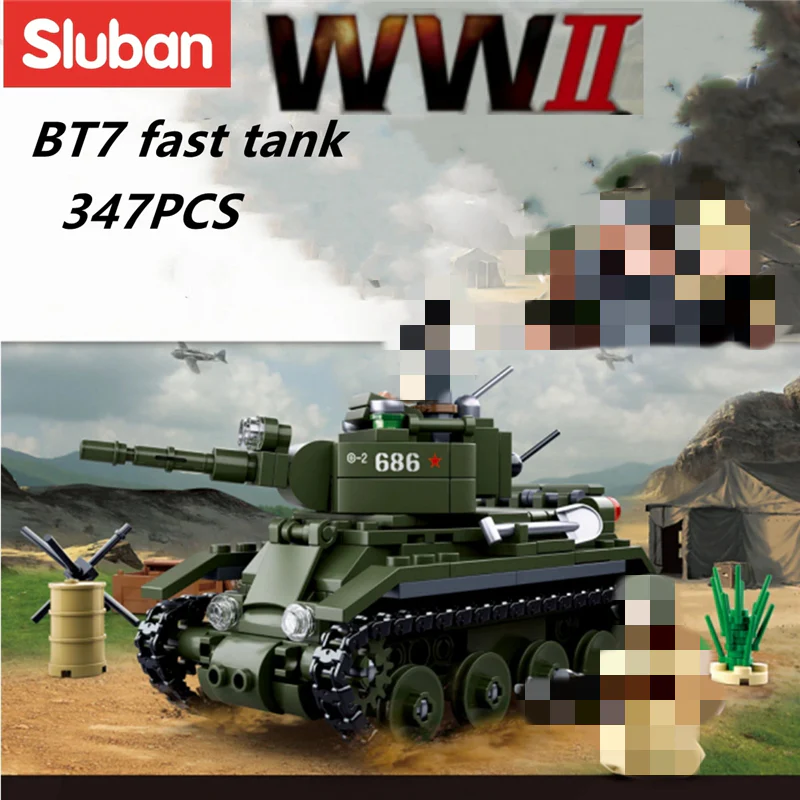 SLUBAN M38-B0686N BT 7 Cavalry Tank - YWOBB