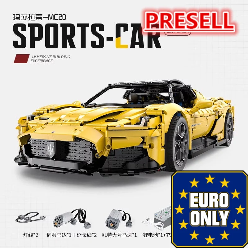 RASTAR 93500 Maserati MC20 Nettuno OVP EU Warehouse Version - YWOBB