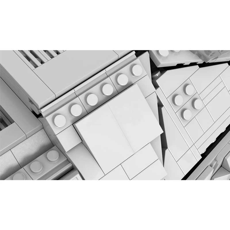 GOBRICKS MOC 49304 Rocinante - The Expanse - YWOBB