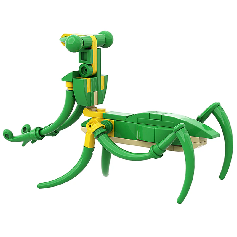 GOBRICKS MOC A0185 Praying mantis - YWOBB