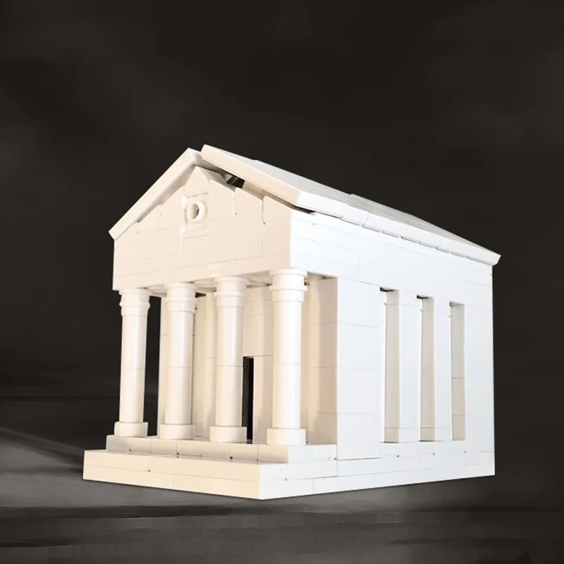 GOBRICKS MOC 137494 Tiny Greek Temple - YWOBB