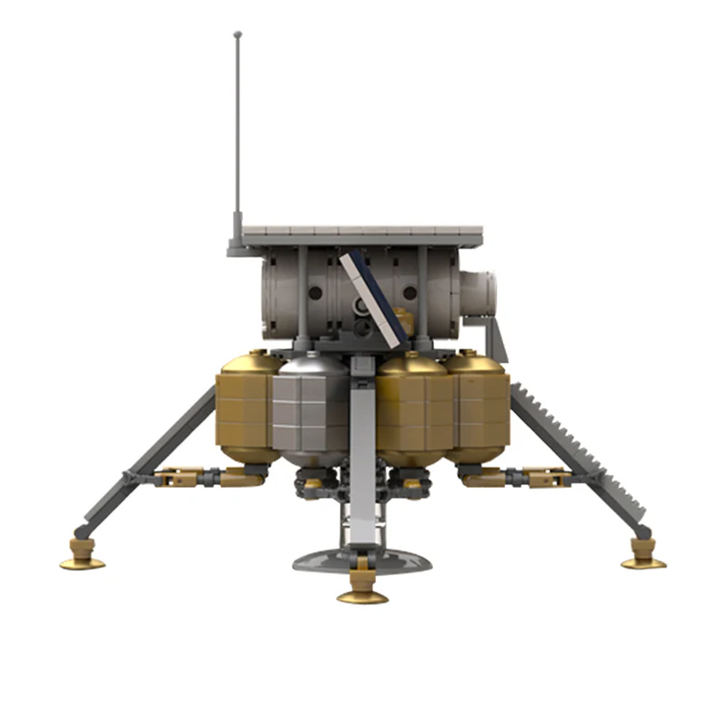 GOBRICKS MOC 100723 First Lunar Outpost Habitat - YWOBB