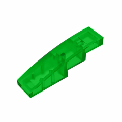 GOBRICKS GDS-658  Curved 4 x 1 - YWOBB