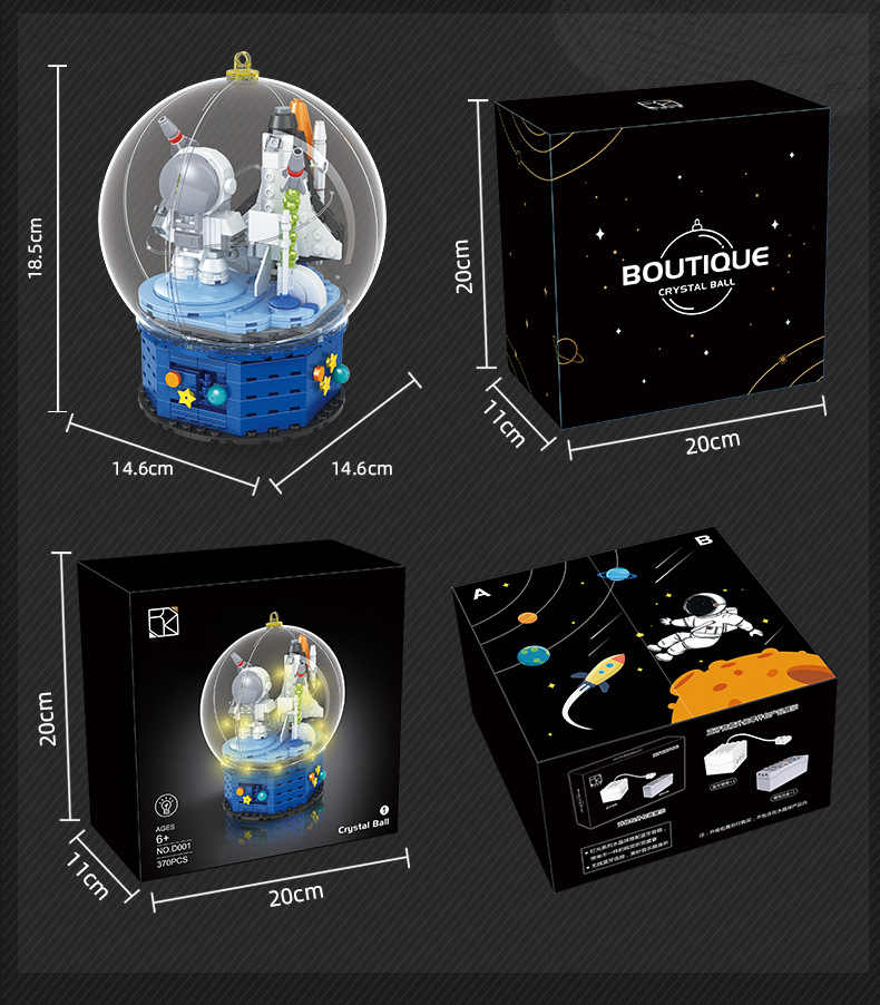 KACO D001 Balloon Astronaut with lights - YWOBB