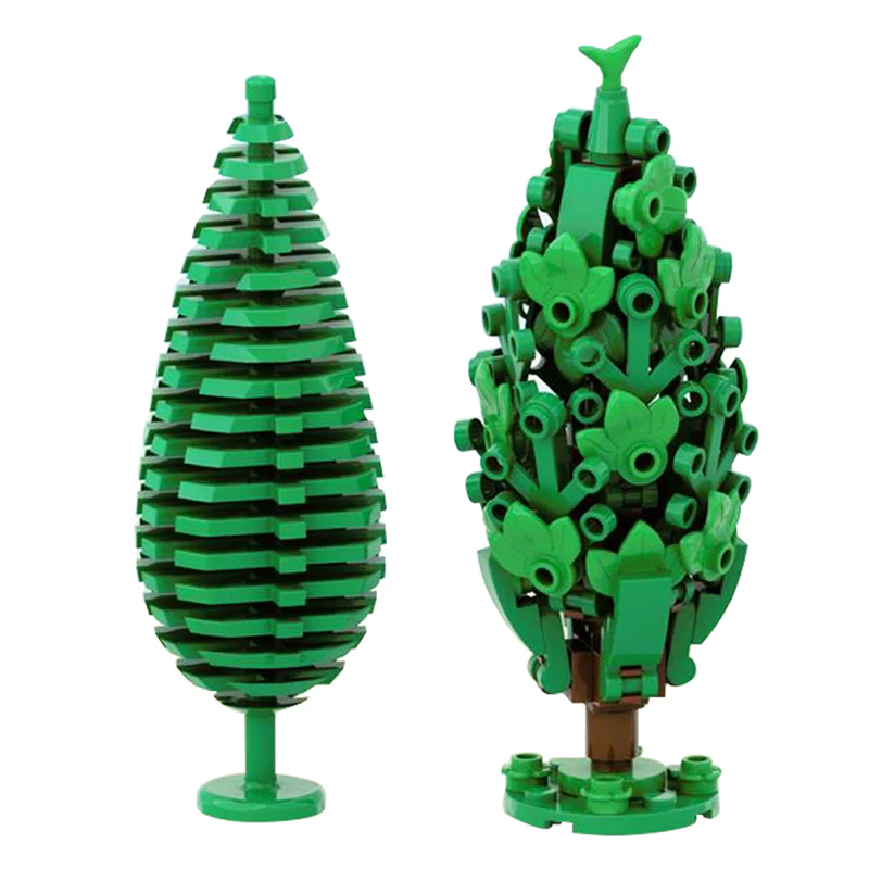 GOBRICKS MOC 141012 Vintage Big tree - YWOBB