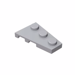 GOBRICKS GDS-547 Plate 3 x 2 Right - YWOBB