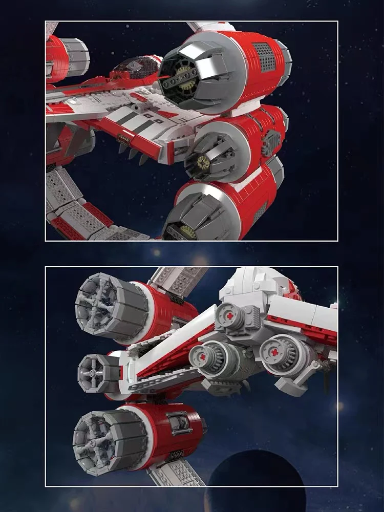 Mould King 21047 Interstellar Ring Fighter OVP EU Warehouse Version - YWOBB