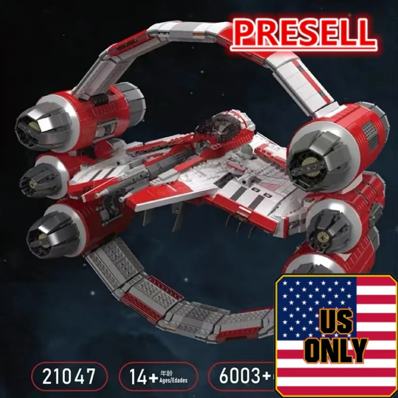 Mould King 21047 Interstellar Ring Fighter OVP US Warehouse Version - YWOBB