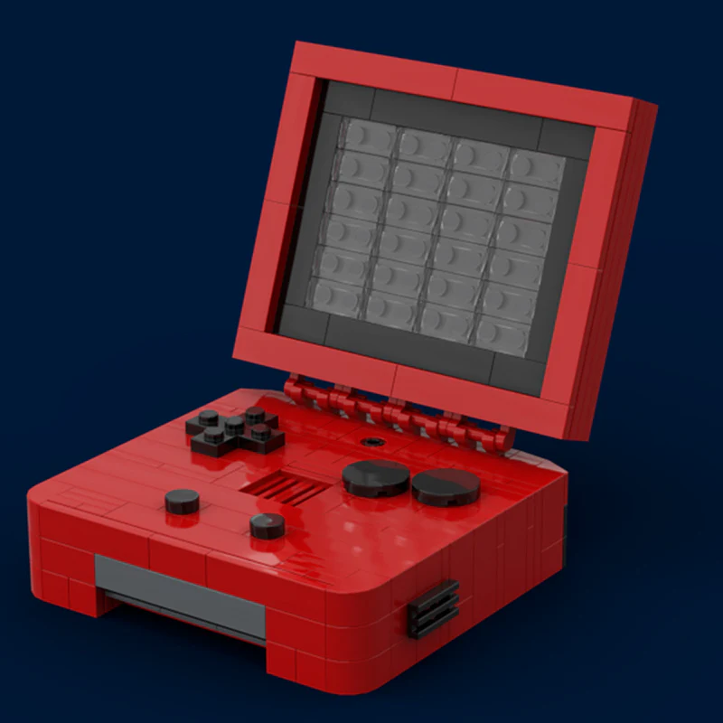 GOBRICKS MOC 118730 Game Boy Advance SP - YWOBB
